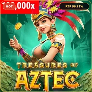 Treasures of Aztec by PG Soft with 96.71% return rate